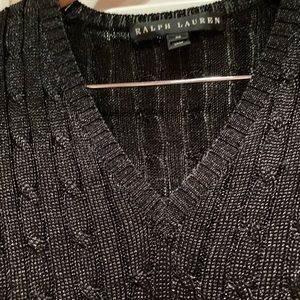Black label Ralph Lauren black sweater (never worn)